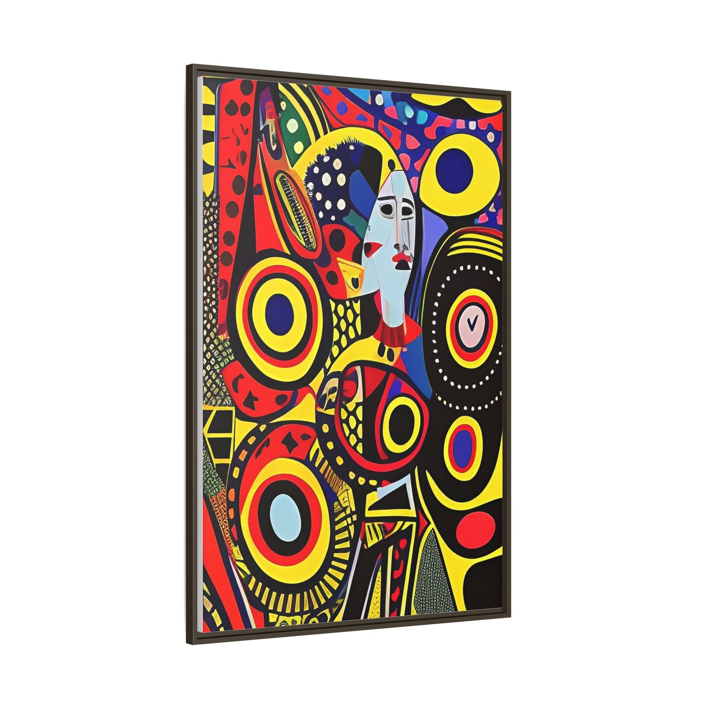 Okira Blaze Matte Canvas Wall Art