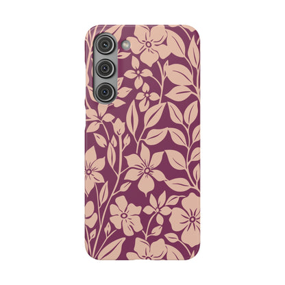 Blooming Elegance Snap Case for Samsung Phone