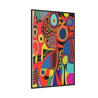 Oba Vibration Matte Canvas Wall Art