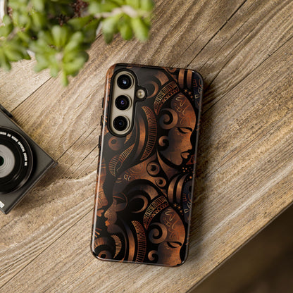 Celestial Silhouettes Tough Case for Samsung Phone