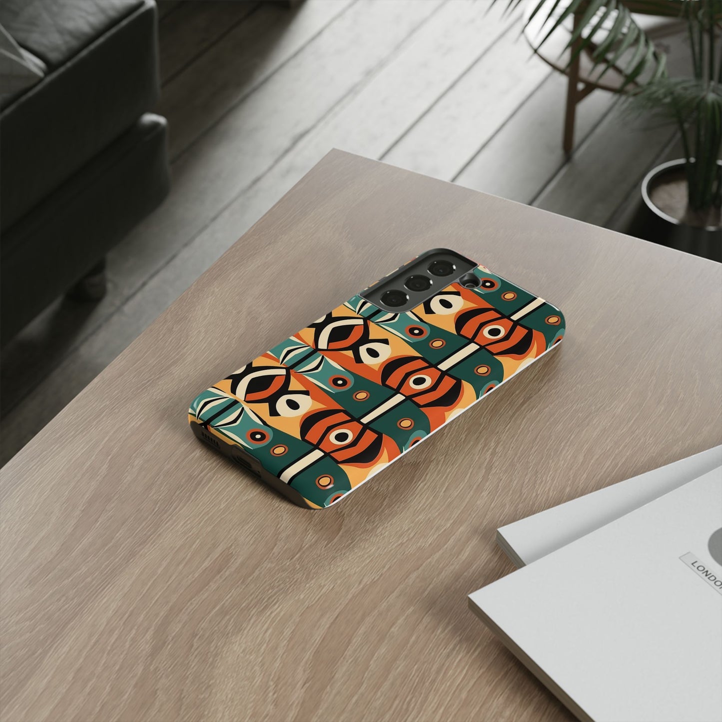 Retro Tribal Tough Case for Samsung Phone