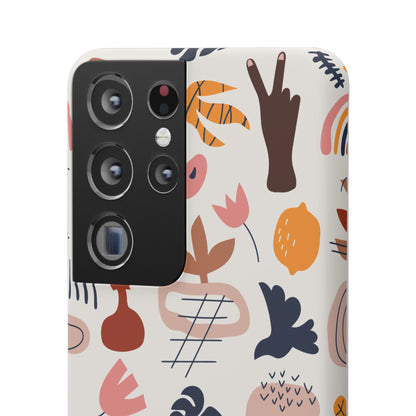 Whimsical Harmony Snap Case for Samsung Phone