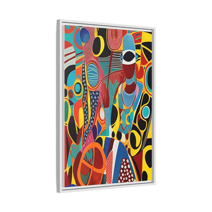 Ajora Veil Matte Canvas Wall Art