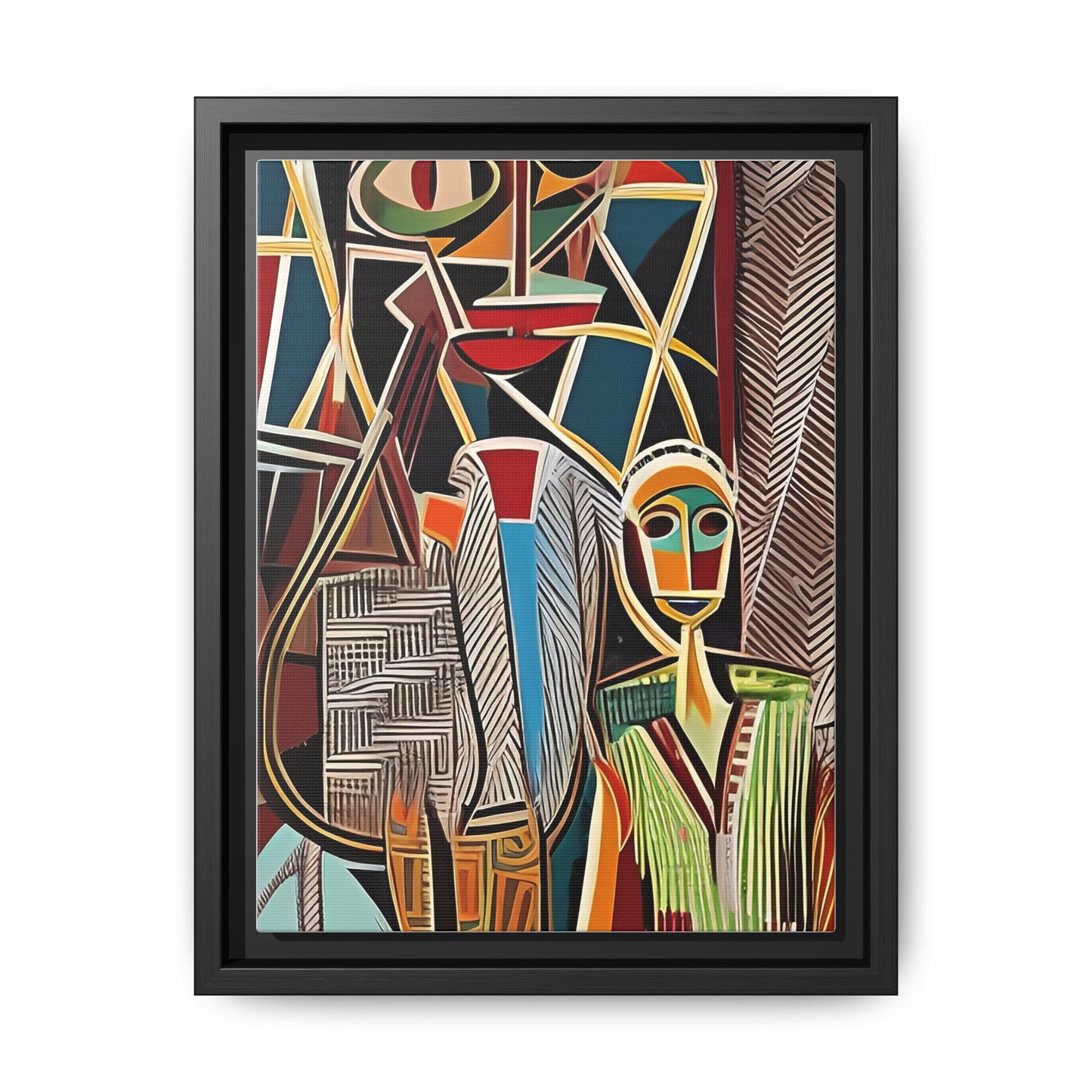 Moya Threads Matte Canvas Wall Art