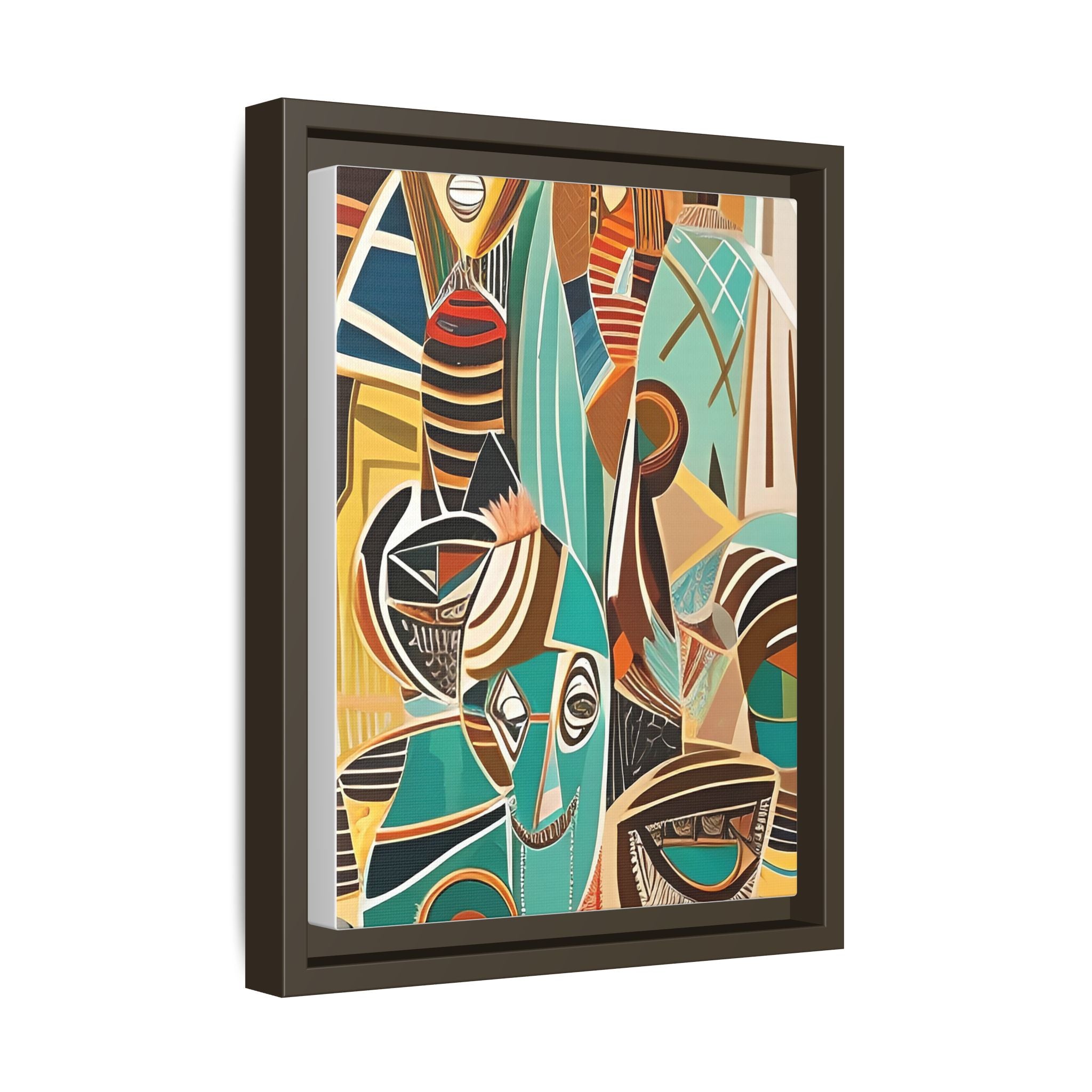 Isimi Flow Matte Canvas – Peaceful African Wall Art | Homitage