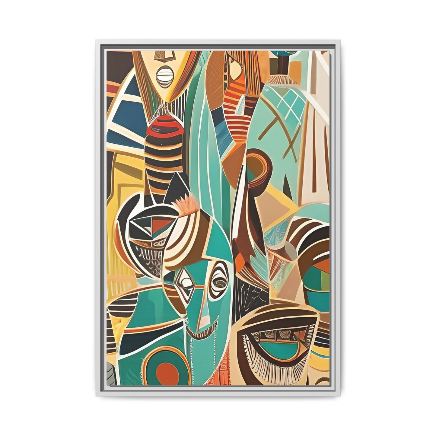 Isimi Flow Matte Canvas Wall Art