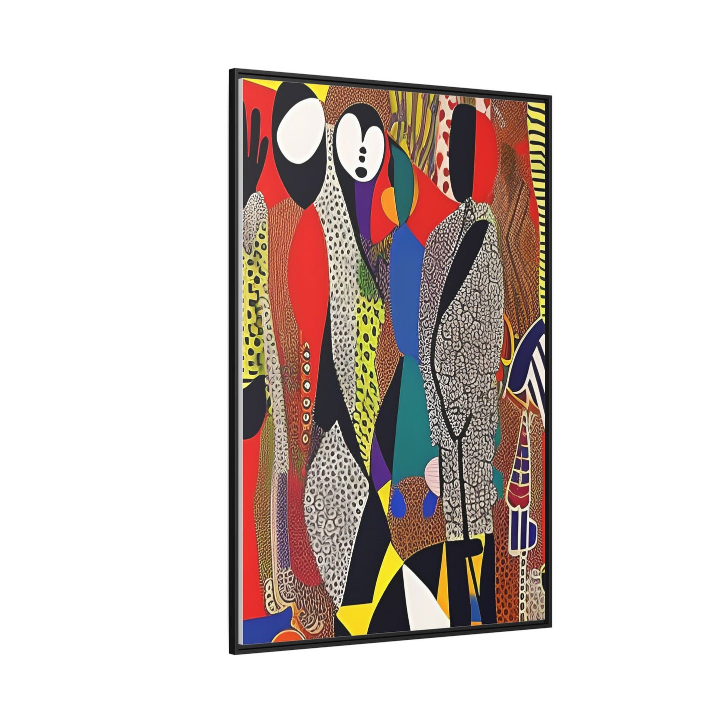 Muti Veins Matte Canvas Wall Art