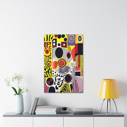 Zamani Echo Stretched Canvas Wall Art