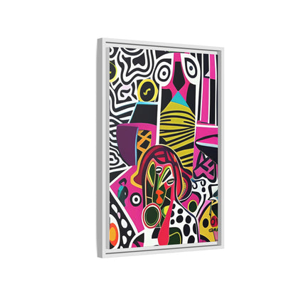 Nzingha Pulse Matte Canvas Wall Art