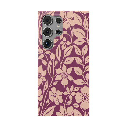 Blooming Elegance Snap Case for Samsung Phone