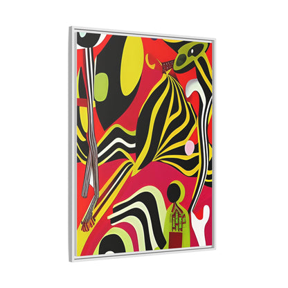 Ngoma Drift Matte Canvas Wall Art