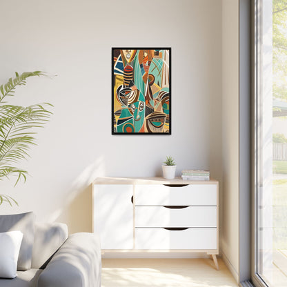 Isimi Flow Matte Canvas Wall Art