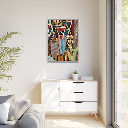 Moya Threads Matte Canvas Wall Art