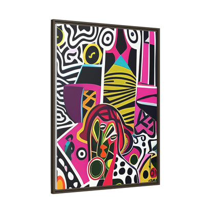Nzingha Pulse Matte Canvas Wall Art