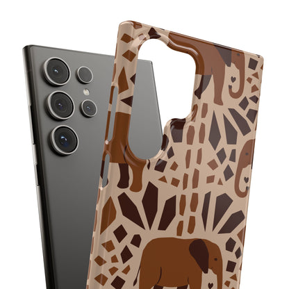 Safari Mosaic Snap Case for Samsung Phone