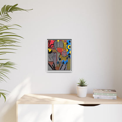 Luba Current Matte Canvas Wall Art