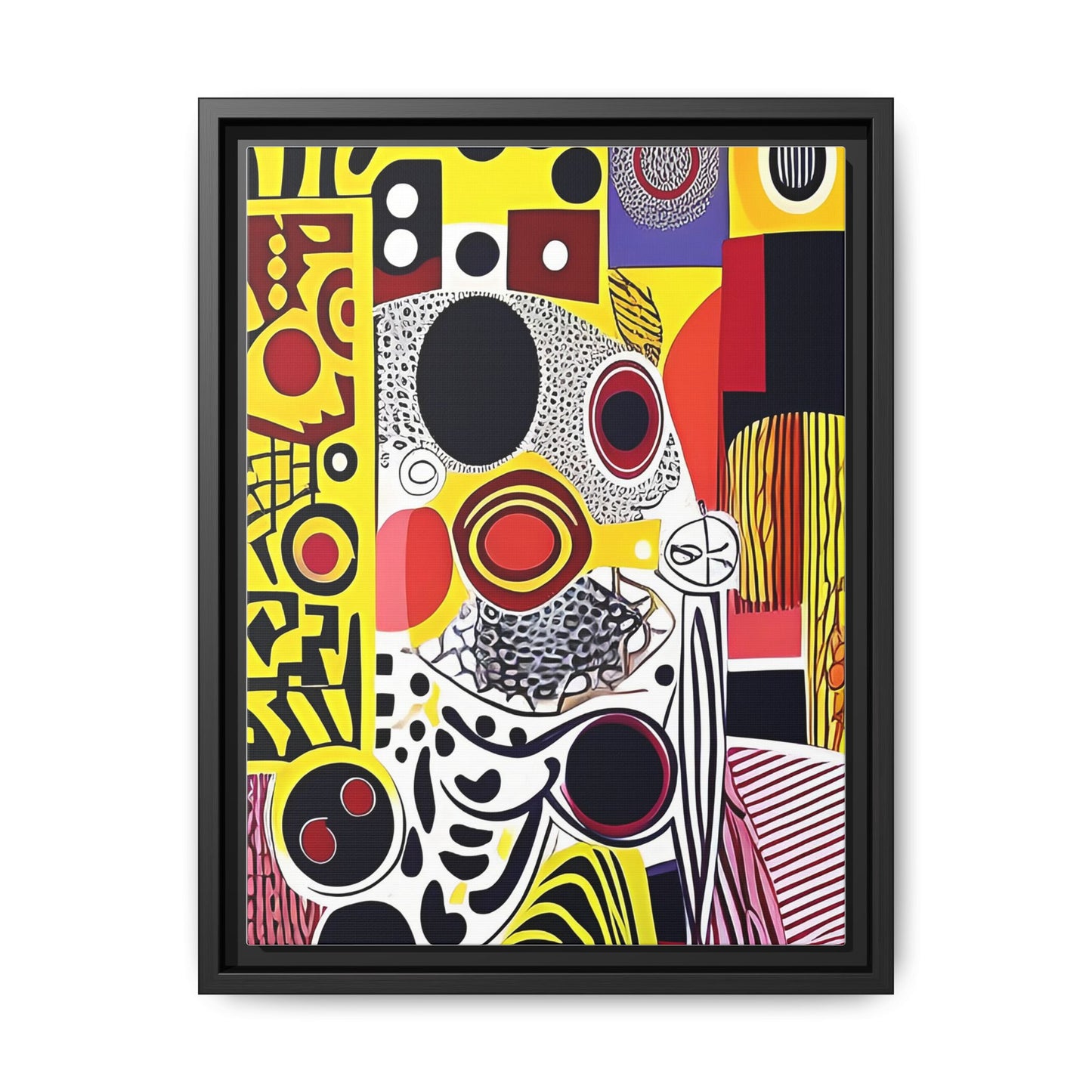 Zamani Echo Matte Canvas Wall Art