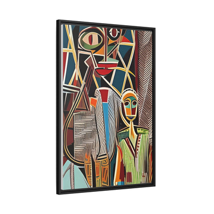 Moya Threads Matte Canvas Wall Art