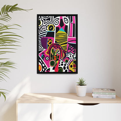 Nzingha Pulse Matte Canvas Wall Art