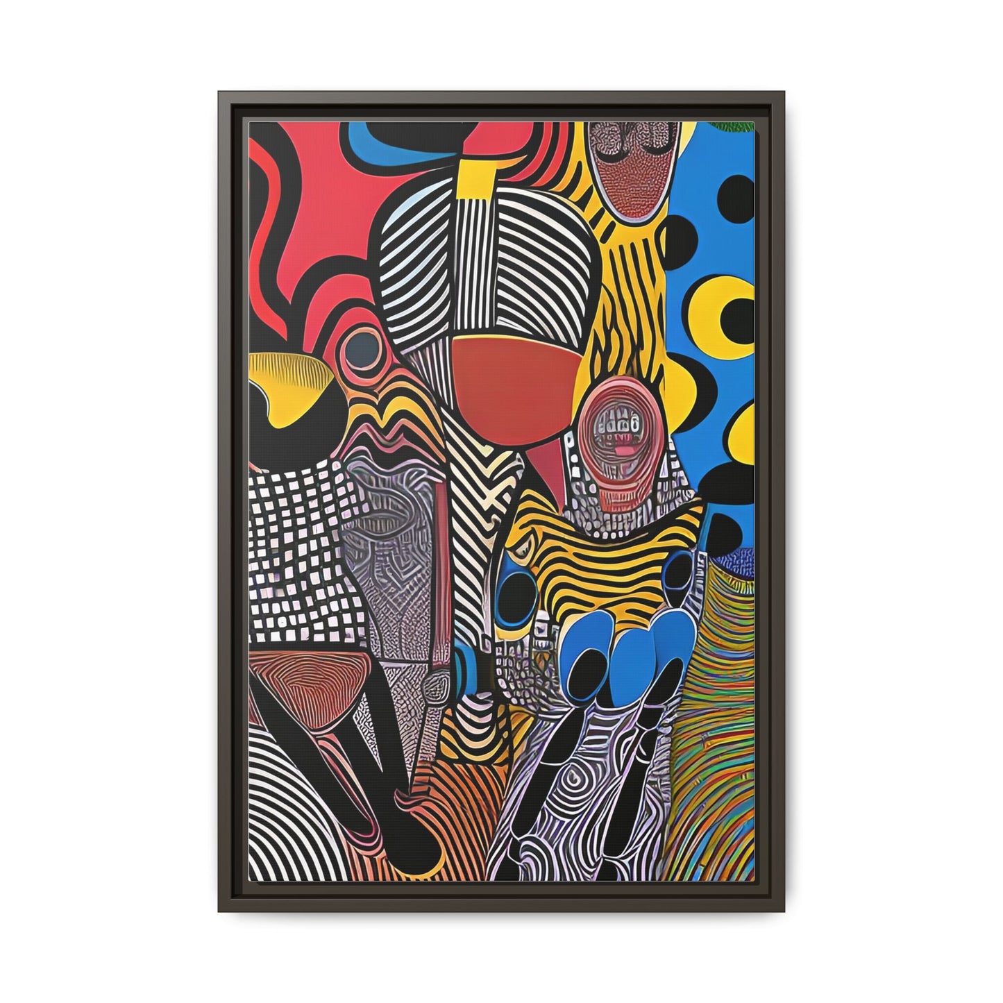 Luba Current Matte Canvas Wall Art