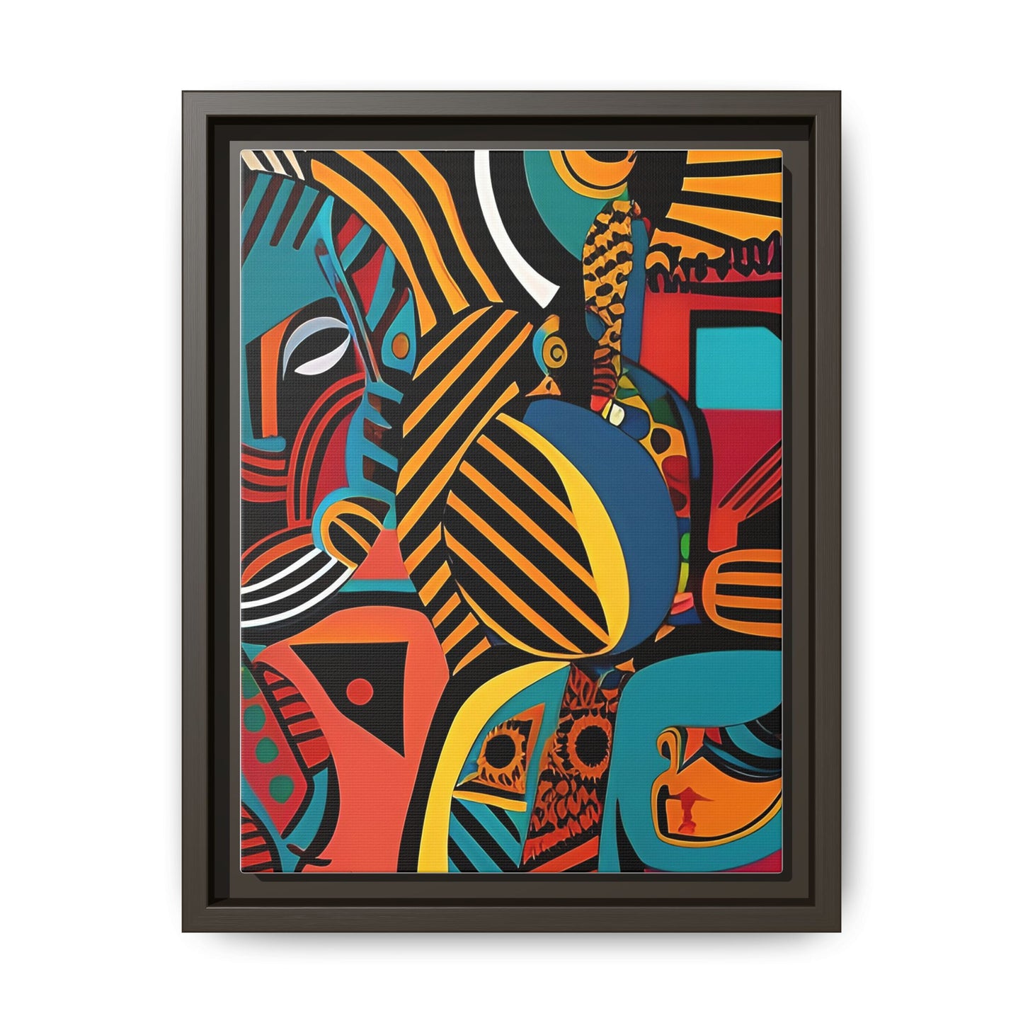 Sankofa Blaze Matte Canvas Wall Art