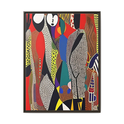 Muti Veins Matte Canvas Wall Art