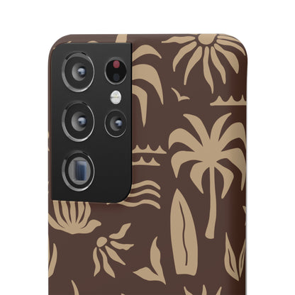 Vintage Tropical Snap Case for Samsung Phone