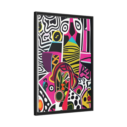 Nzingha Pulse Matte Canvas Wall Art