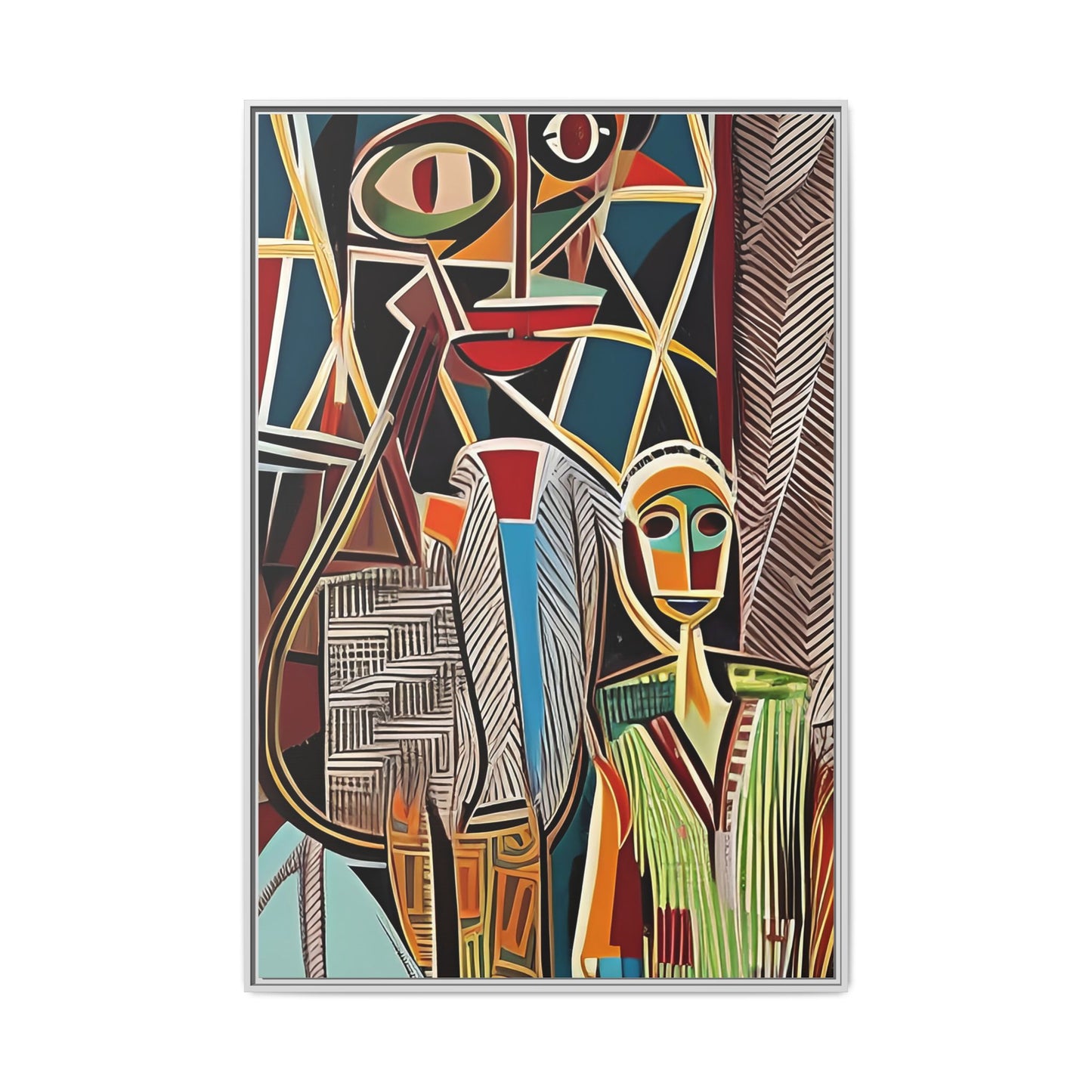 Moya Threads Matte Canvas Wall Art