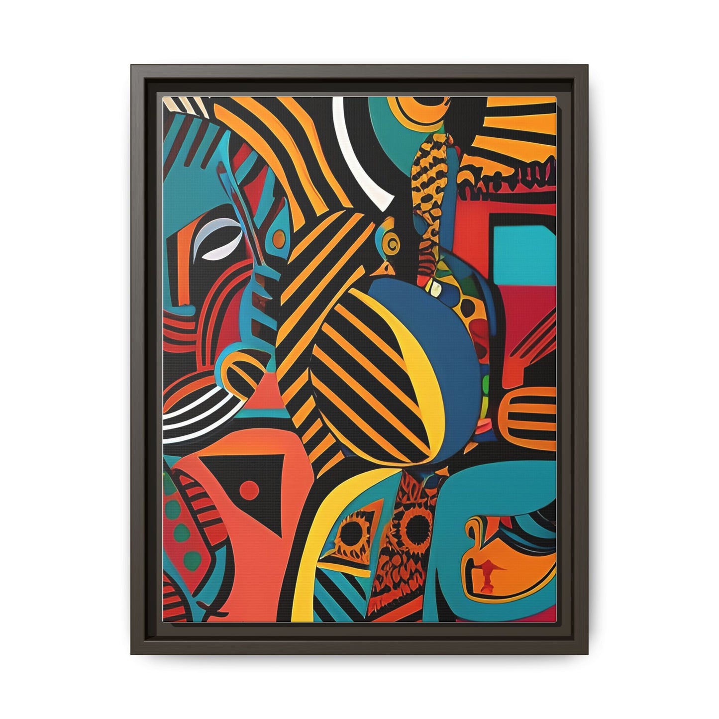 Sankofa Blaze Matte Canvas Wall Art