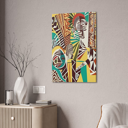 Ekon Rising Stretched Canvas Wall Art