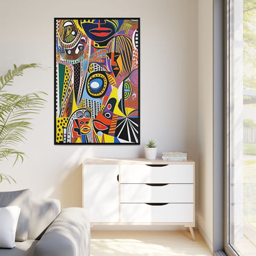 Ase Carnival Matte Canvas Wall Art