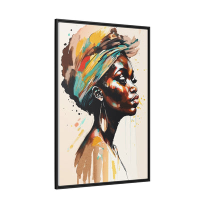 Sunwoven Matte Canvas Print