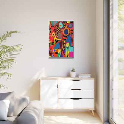 Oba Vibration Matte Canvas Wall Art