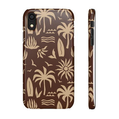 Vintage Tropical Snap Case for iPhone®