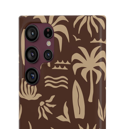 Vintage Tropical Snap Case for Samsung Phone