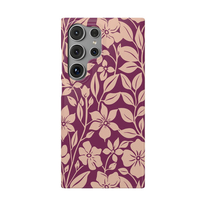 Blooming Elegance Snap Case for Samsung Phone