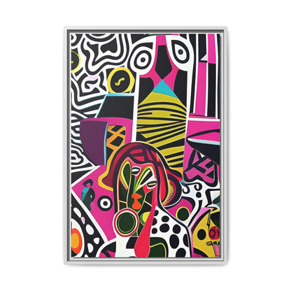 Nzingha Pulse Matte Canvas Wall Art