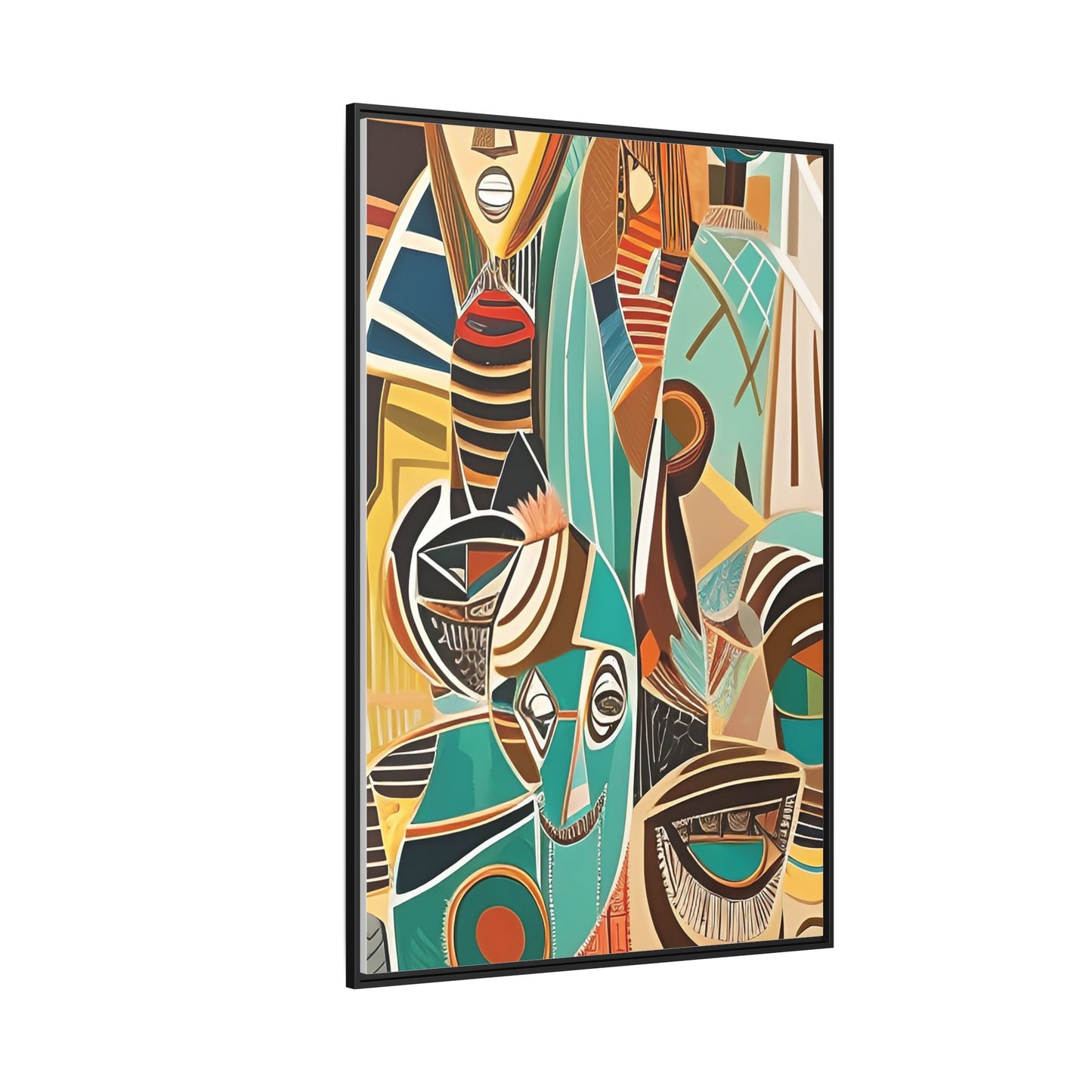 Isimi Flow Matte Canvas Wall Art