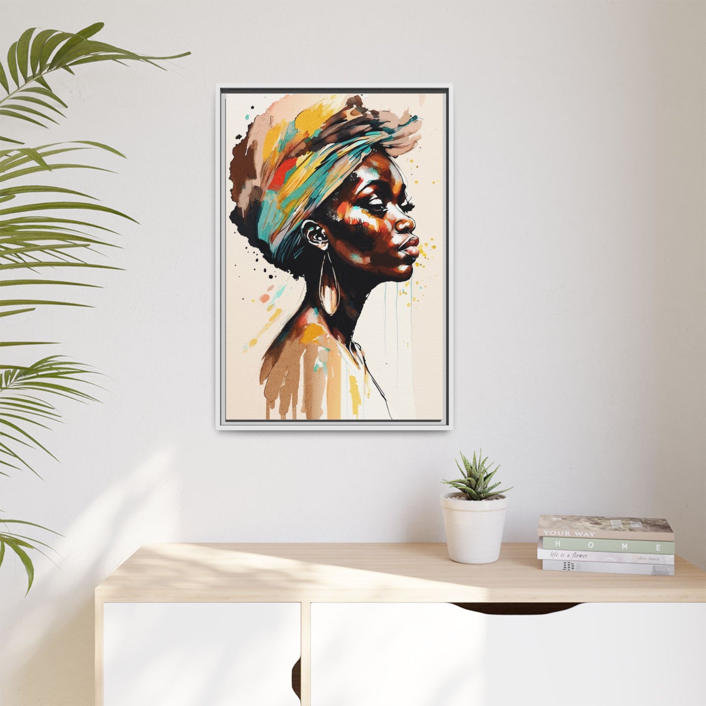 Sunwoven Matte Canvas Print