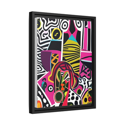 Nzingha Pulse Matte Canvas Wall Art
