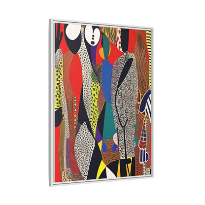 Muti Veins Matte Canvas Wall Art