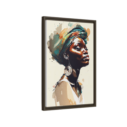 Desert Grace Matte Canvas Print