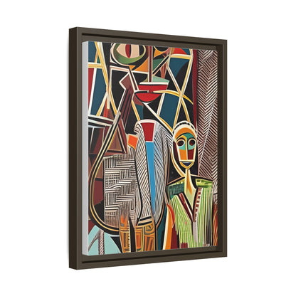 Moya Threads Matte Canvas Wall Art