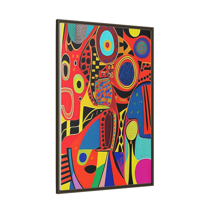 Oba Vibration Matte Canvas Wall Art