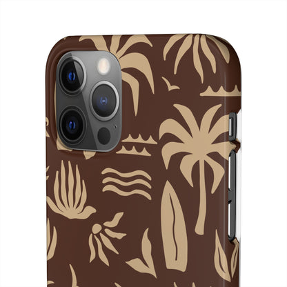 Vintage Tropical Snap Case for iPhone®