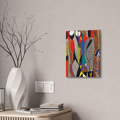 Muti Veins Stretched Canvas Wall Art