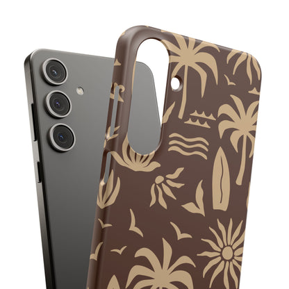 Vintage Tropical Snap Case for Samsung Phone