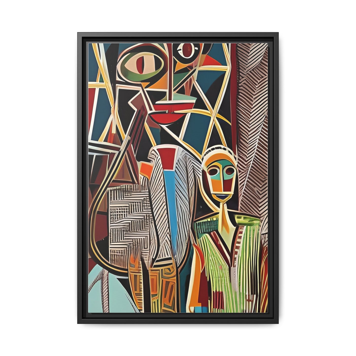 Moya Threads Matte Canvas Wall Art