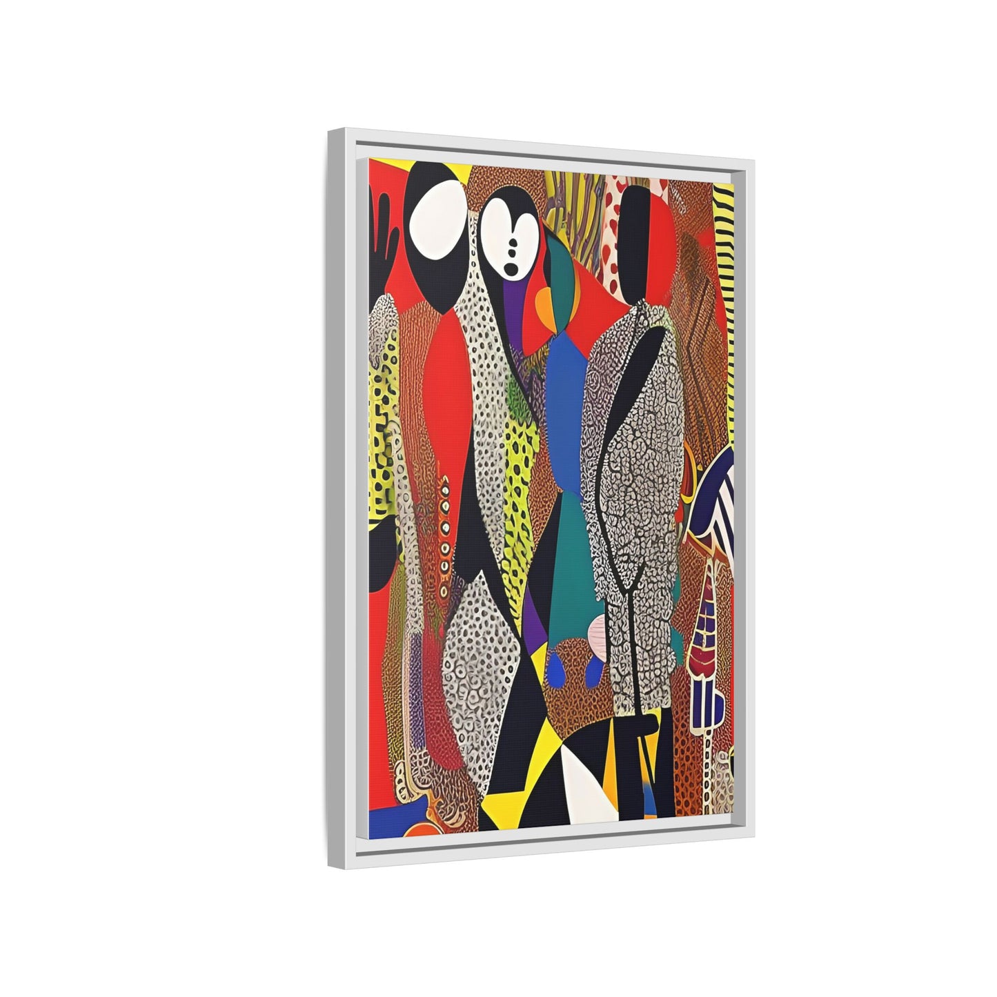 Muti Veins Matte Canvas Wall Art